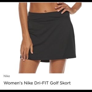 Women's Nike Dri-fit Golf Skort Sz Large Brand new